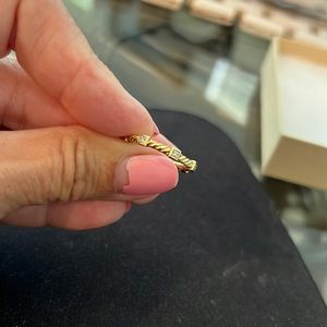 18k Authentic David Yurman ring